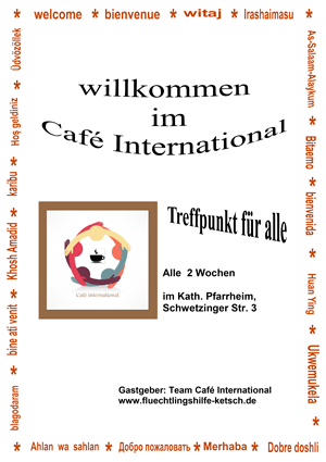 Einladung Café international
